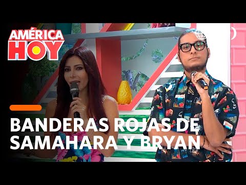 América Hoy: Las banderas rojas en la relación de Samahara Lobatón y Bryan Torres (HOY)