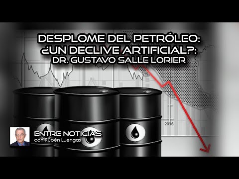 Desplome del petróleo: ¿un declive artificial?: Dr. Gustavo Salle Lorier | Rubén Luengas | #ENVIVO