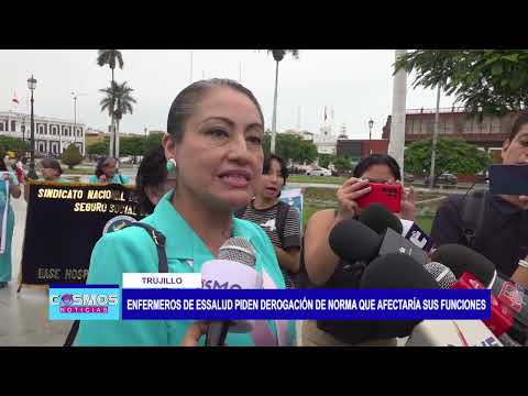 Trujillo: Enfermeros de EsSalud piden derogación de norma que afectaría sus funciones