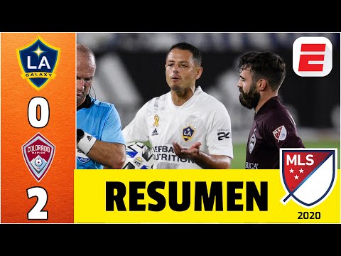 LA Galaxy 0-2 Colorado Rapids GOLES MLS | Chicharito Hernández jugó en derrota de Barros Schelotto