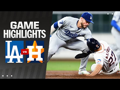 Dodgers vs. Astros Game Highlights (7/27/24) | MLB Highlights