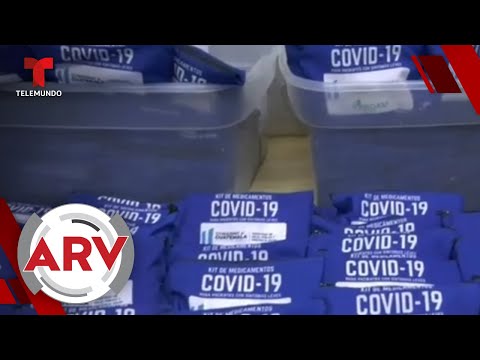 Critican gobierno por dar kit anti covid sin hospitalizar | Al Rojo Vivo | Telemundo