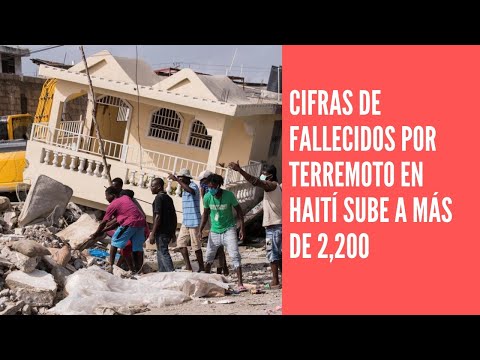 Sube a 2,207 el número de fallecidos del terremoto en Haití