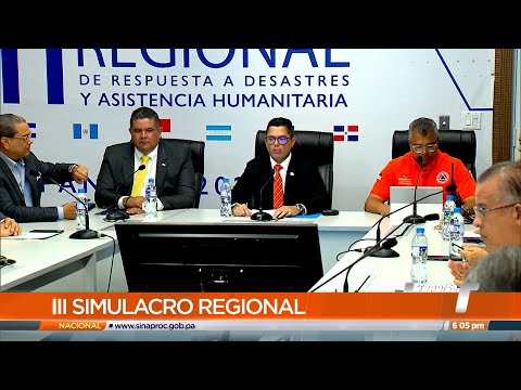 Desarrollan en Panamá el III Simulacro de Respuesta a Desastres y Asistencia Humanitaria