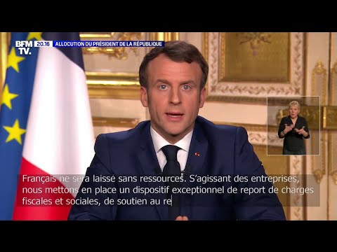 Emmanuel Macron : aucune entreprise en faillite, aucun Français laissé sans ressource