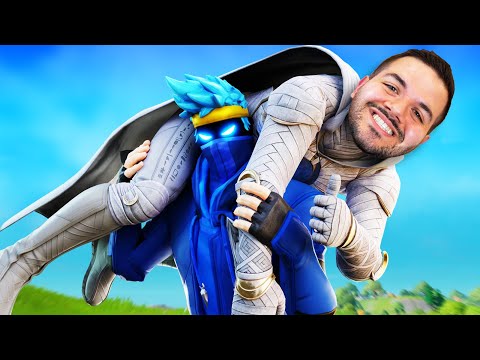 I was Hired To Carry CourageJD In Fortnite...