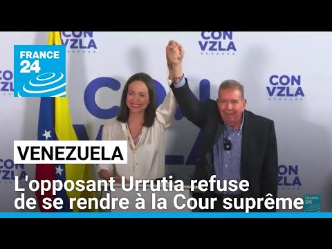 Venezuela : le candidat de l'opposition refuse la convocation de la Cour suprême • FRANCE 24