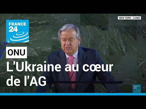 L'Ukraine au cœur de l'Assemblée générale des Nations Unies • FRANCE 24