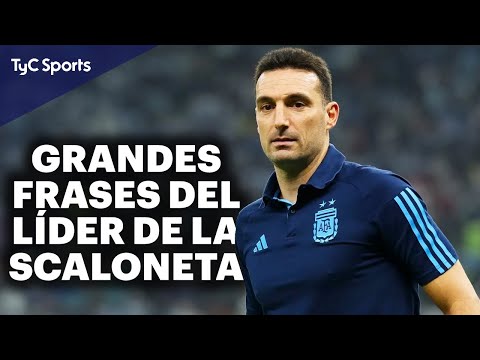 LAS MEJORES FRASES DE LIONEL SCALONI  LO MEJOR DEL DT DE LA SELECCIÓN ARGENTINA CAMPEONA EN QATAR