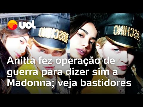 Madonna no Brasil: Anitta fez operação de guerra para dizer estar em show; veja os bastidores