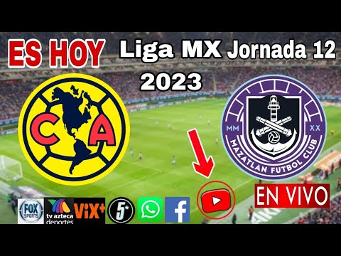 América vs. Mazatlán en vivo, donde ver, a que hora juega América vs. Mazatlán Liga MX 2023