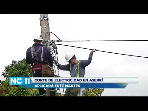 La CNFL anuncia corte de electricidad en Aserrí