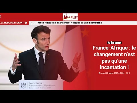 Discours d'Emmanuel Macron sur l'Afrique : Le changement n'est pas une incantation • FRANCE 24
