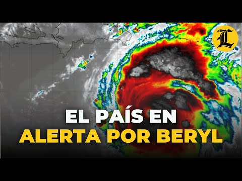 El país en alerta por cercanía del huracán Beryl