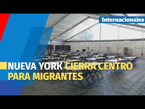 Alcaldía de Nueva York cierra centro para migrantes