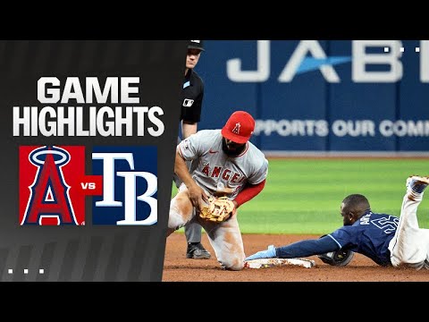 Angels vs. Rays Game Highlights (4/17/24) | MLB Highlights