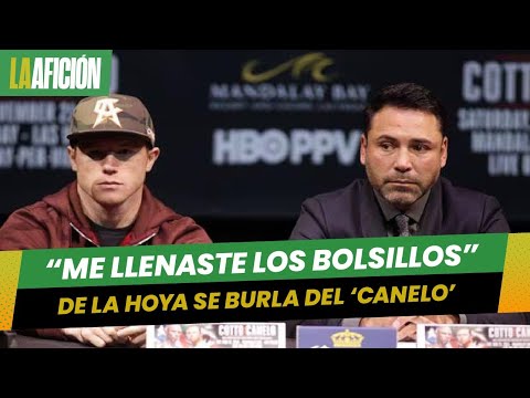 Óscar de la Hoya humilló al 'Canelo' Álvarez con polémicas declaraciones