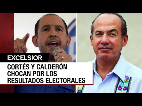 ¡Hay tiro! Marko Cortés y Felipe Calderón se enfrentan en guerra de post