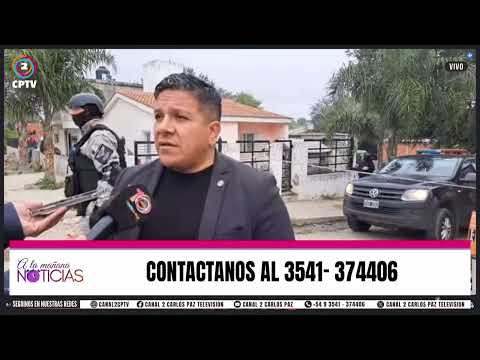 Megaoperativo interfuerzas en Carlos Paz: hubo allanamientos y detenciones