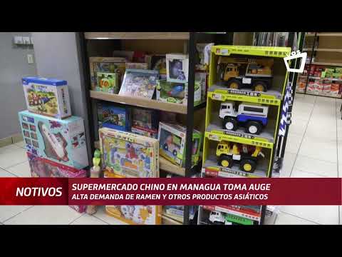 Supermercado chino en Managua toma auge