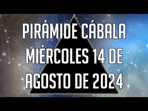 ? Pirámide Cábala para el Miércoles 14 de Agosto de 2024 - Lotería de Panamá