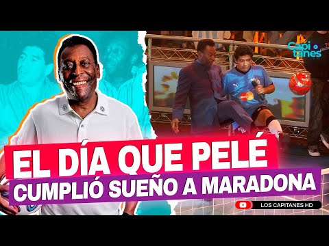 El día que Pelé le cumplió un sueño a Maradona
