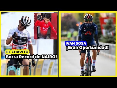 ESTEBAN CHAVES Borra Récord de NAIRO ? IVAN SOSA ¡Gran Oportunidad!