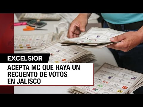 Movimiento Ciudadano acepta recuento de voto por voto en Jalisco