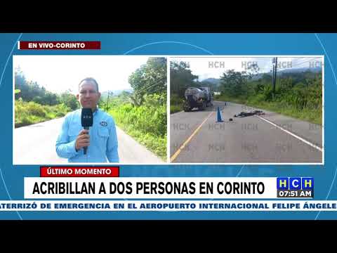 ¡Nueva masacre en Honduras! Matan a tres hombres en carretera hacia Corinto, frontera con Guatemala