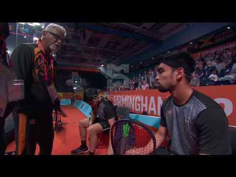 CWG: Barbados v Malaysia | Men's Doubles Squash (RO64) | SportsMax