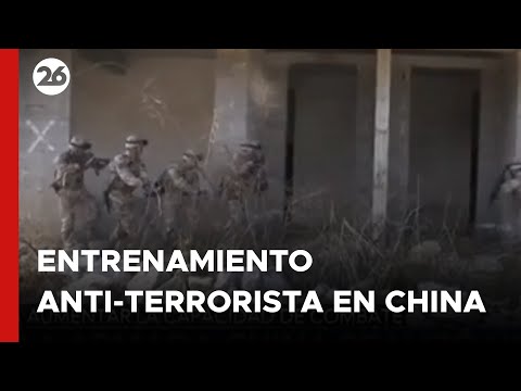 CHINA | Así son los entrenamientos contra posibles atentados terroristas