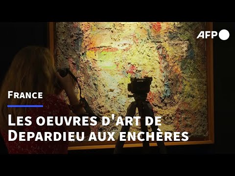 Gérard Depardieu: sa collection d'oeuvres d'art mise aux enchères en septembre | AFP