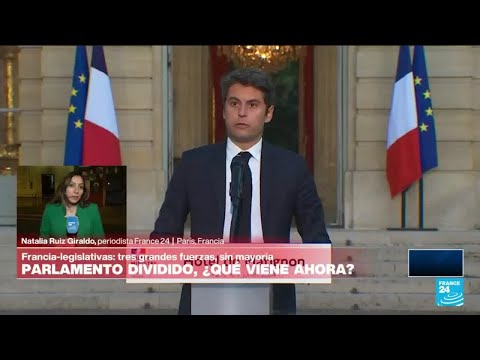 Informe desde París: primer ministro francés anunció su dimisión tras las legislativas • FRANCE 24