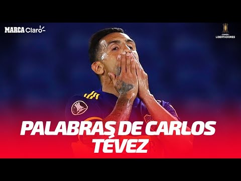 Carlos Te?vez opina tras el empate | Boca Juniors 0-0 Santos FC | Semifinal Ida | Copa Libertadores