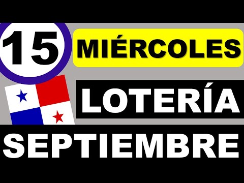Resultados Sorteo Loteria Miercoles 15 Septiembre 2021 Loteria Nacional Panama Miercolito Que Jugo