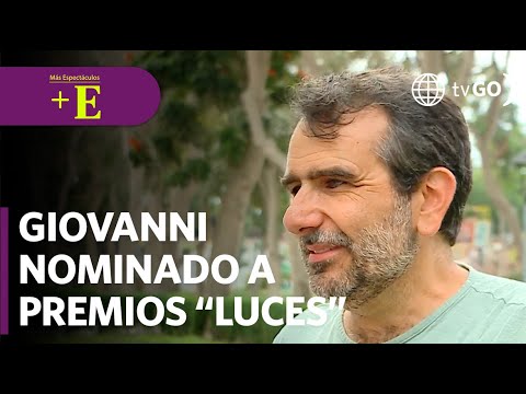 Giovanni Ciccia está nominado como mejor actor en los premios Luces | Más Espectáculos (HOY)