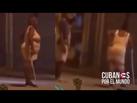 Señora de la tercera edad “explota” en medio de La Habana por la venta de drogas en su barrio