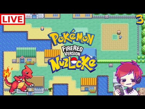 🔴LivePokemonFireRedNuzlocke:ม