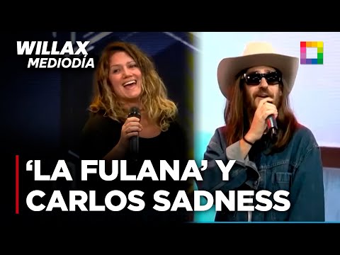 Willax Mediodía - OCT 02 - EL DETRÁS DE CÁMARA DE CARLOS SADNESS Y ‘LA FULANA’ | Willax