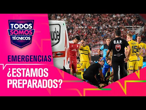 La preparación del fútbol chileno ante emergencias - Todos Somos Técnicos