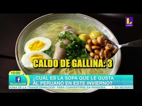 ¿Cuál es la sopa que le gusta al peruano en este invierno (20-08-2020)
