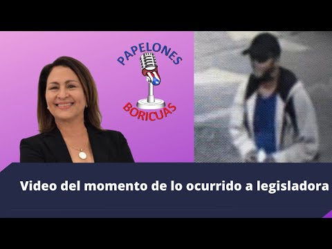 Videode lo ocurrido a  legisladora Ana Esther Ponce