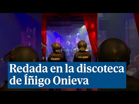Superredada en la discoteca de Íñigo Onieva, los policías buscaban drogas y armas blancas