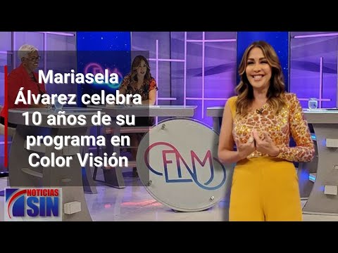Mariasela Álvarez celebra 10 años de su programa