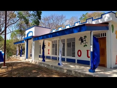 Reconstruyen centro educativo destruido por huracán Julia en Rivas