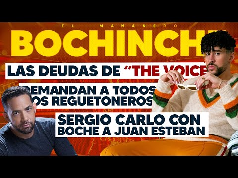 LAS DEUDAS de The Voice - Sergio carlo con boche a Juan Esteban - El Bochinche