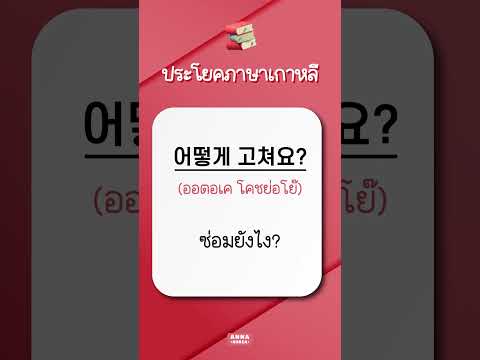 49.ฝึกวันละ10ประโยคภาษาเกาห