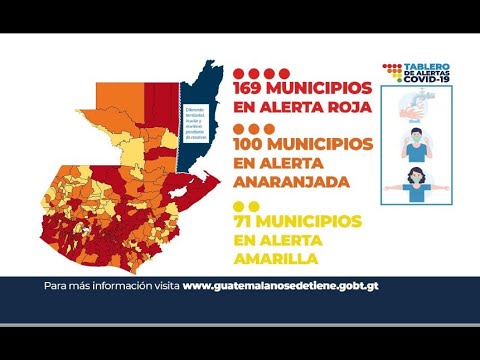 Más de 160 municipios se mantienen en 'Alerta Roja' por COVID-19
