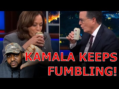 Kamala FUMBLES INTO WORD SALAD On Stephen Colbert As Joe Biden Throws Her Under The Bus AGAIN!