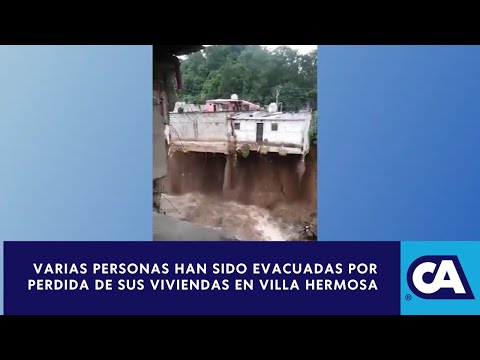 Autoridades buscan soluciones por desastres en Villa Hermosa y San Miguel Petapa